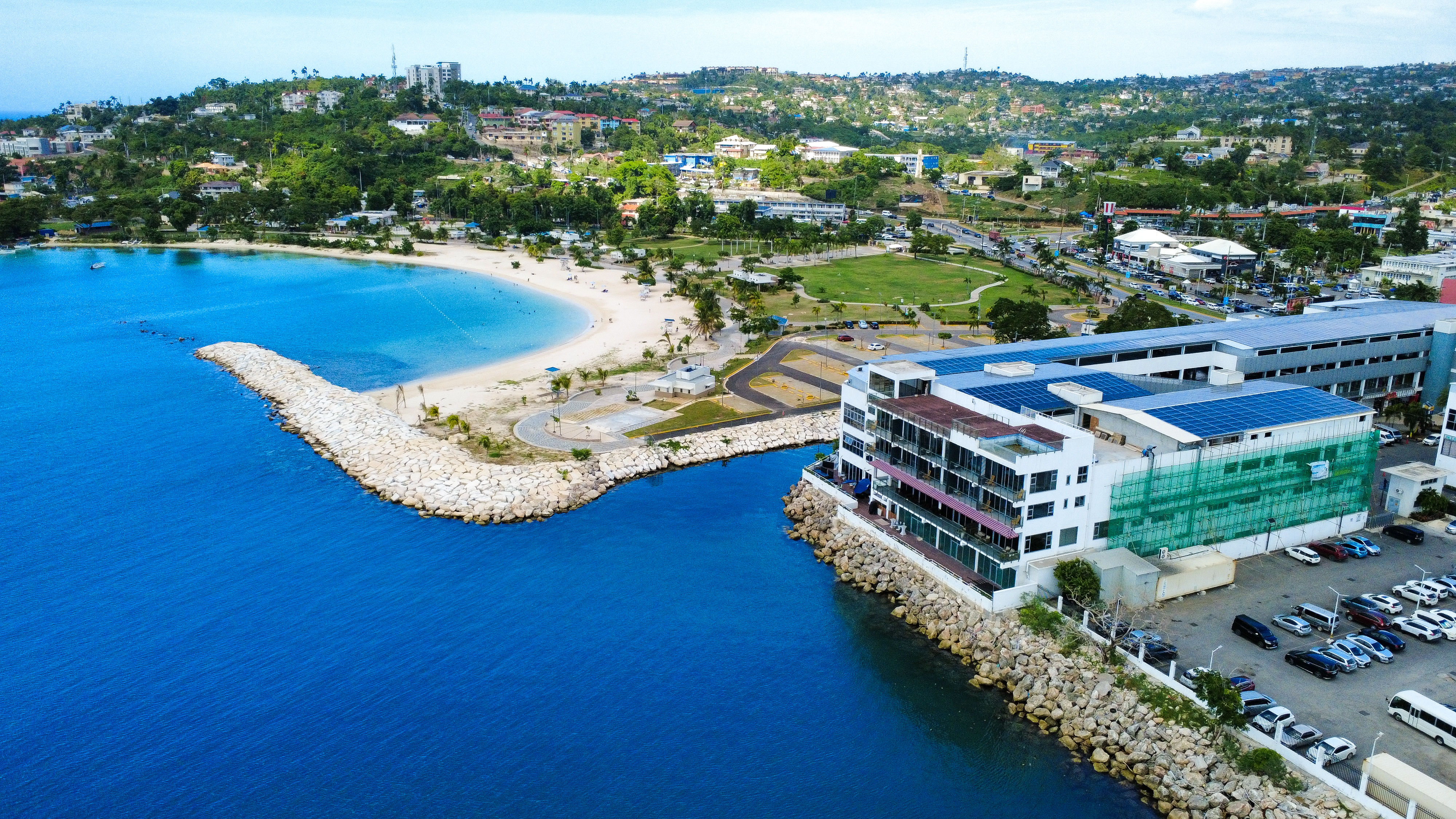 Skyview Suites Montego Bay waterfront view